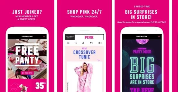 Victoria Secret Pink gamified app.jpg